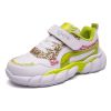 Fashion Kids Sneakers Girls Running Shoes Breathable Hollow Net Sport Shoes Slip-on Children Casual Shoes Light Tenis Infantil