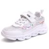 Fashion Kids Sneakers Girls Running Shoes Breathable Hollow Net Sport Shoes Slip-on Children Casual Shoes Light Tenis Infantil