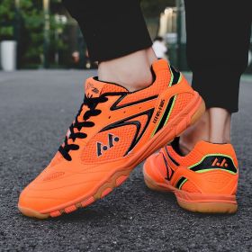2022 New Classics Style Men Tennis Shoes Athletic Sneakers For Men Orginal Professional Sport Table Tennis Shoes Free Shipping (Color: Orange, size: 43)