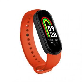 2023 New M8 Smart Watch Sports Fitness Watches Men Women Smart Bracelet (Color: Red)